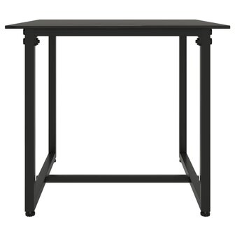 3-delige Loungeset met kussens poly rattan grijs
