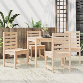 5-delige Tuinset massief grenenhout