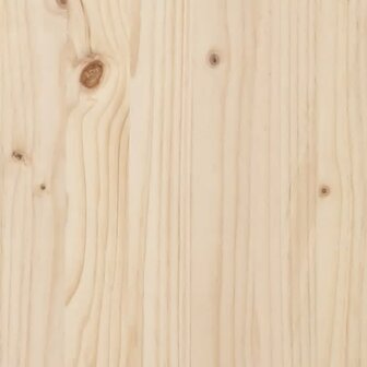 6-delige Loungeset met kussens massief hout
