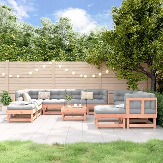 11-delige Loungeset massief douglashout