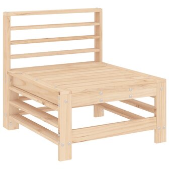 5-delige Loungeset massief grenenhout