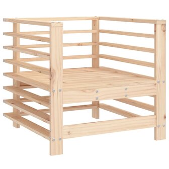 7-delige Loungeset massief grenenhout