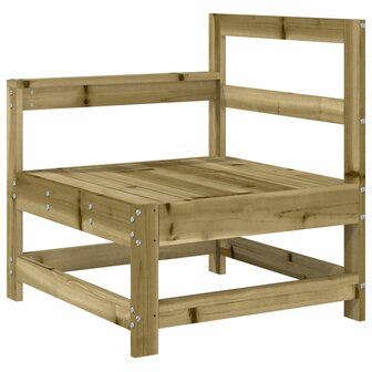 8-delige Loungeset ge&iuml;mpregneerd grenenhout