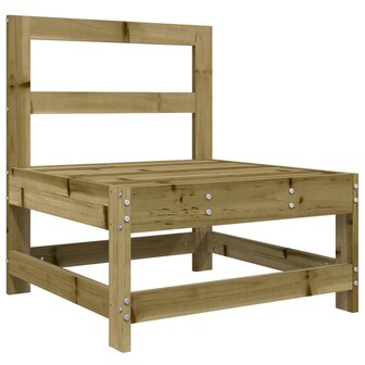 8-delige Loungeset ge&iuml;mpregneerd grenenhout