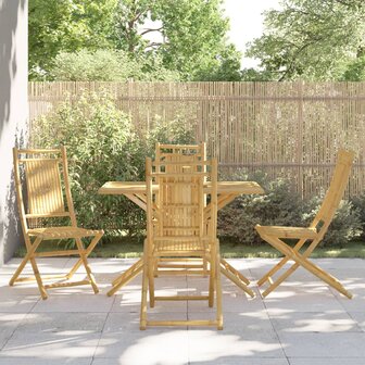 5-delige Tuinset bamboe
