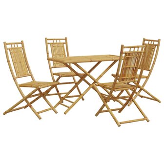 5-delige Tuinset bamboe