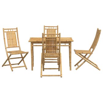 5-delige Tuinset bamboe