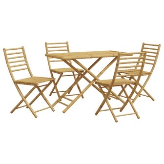 5-delige Tuinset bamboe