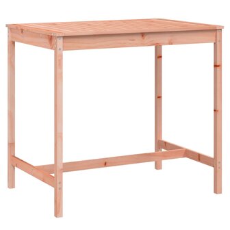 Tuintafel 121x82,5x110 cm massief douglashout