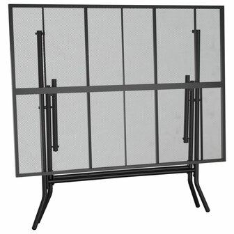 Tuintafel inklapbaar 110x80x72 cm staalgaas antracietkleurig