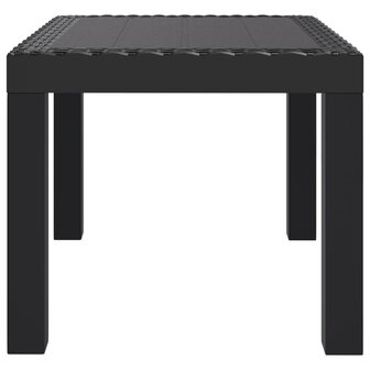 Tuintafel 59x47x40 cm PP antracietkleurig