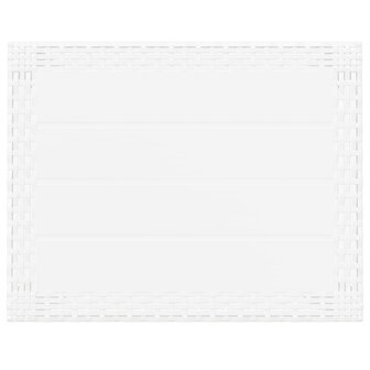 Tuintafel 59x47x40 cm PP wit
