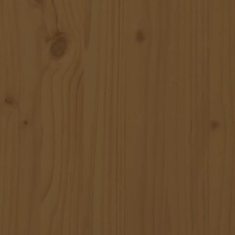 Tuinbijzettafel 40x38x28,5 cm massief grenenhout honingbruin