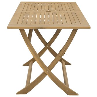 Tuintafel inklapbaar 120x70x75 cm massief acaciahout