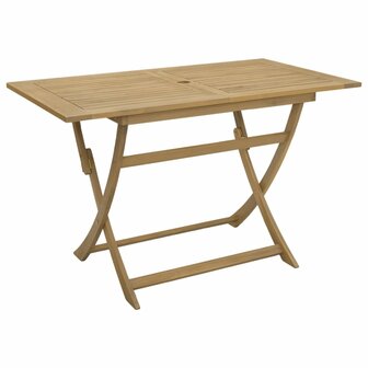 Tuintafel inklapbaar 120x70x75 cm massief acaciahout