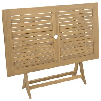 Tuintafel inklapbaar 120x70x75 cm massief acaciahout