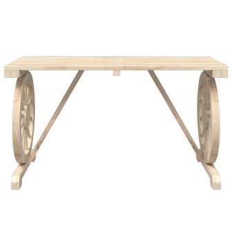 Tuintafel 115x55x65 cm massief vurenhout