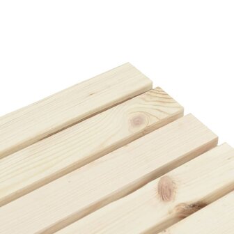 Tuintafel 115x55x65 cm massief vurenhout