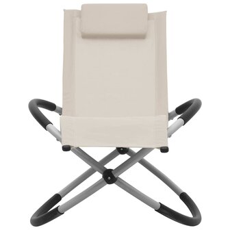 Kinderligbed staal cr&egrave;mekleurig