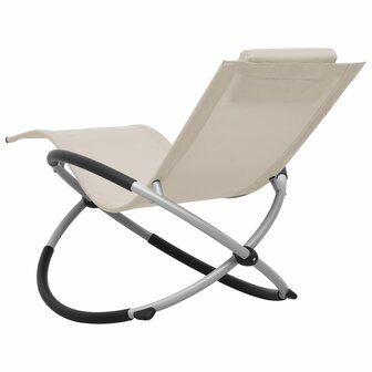 Kinderligbed staal cr&egrave;mekleurig