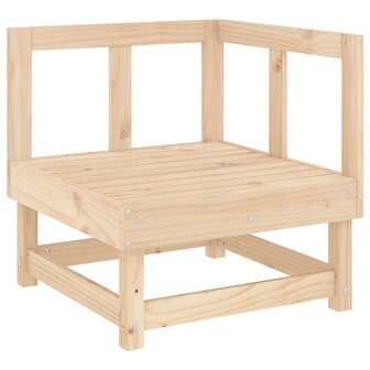 3-delige Loungeset massief grenenhout