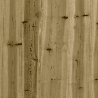 Tuinbanken 2 st zonder armleuningen met kussens hout