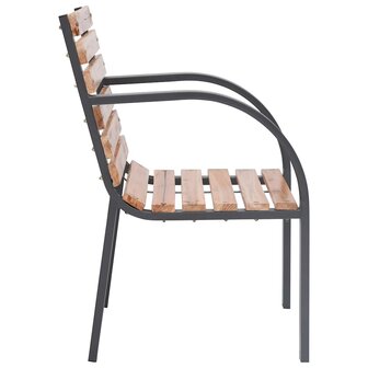 Tuinstoelen 2 st massief vurenhout
