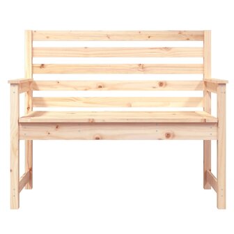 Tuinbank 109x48x91,5 cm massief grenenhout