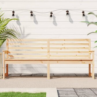 Tuinbank 203,5x48x91,5 cm massief grenenhout