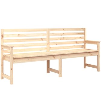 Tuinbank 203,5x48x91,5 cm massief grenenhout