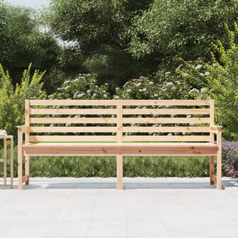 Tuinbank 203,5x48x91,5 cm massief grenenhout