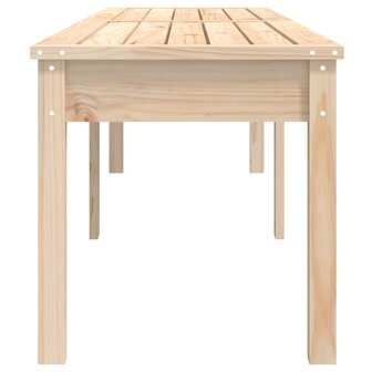 Tuinbank 2-zits 203,5x44x45 cm massief grenenhout