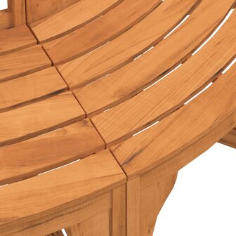 Boombank rond &Oslash;208 cm massief eucalyptushout