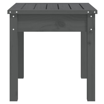 Tuinbank 50x44x45 cm massief grenenhout grijs