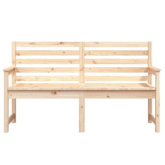 Tuinbank 159,5x48x91,5 cm massief grenenhout