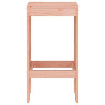 Barkrukken 2 st 40x36x75 cm massief douglashout