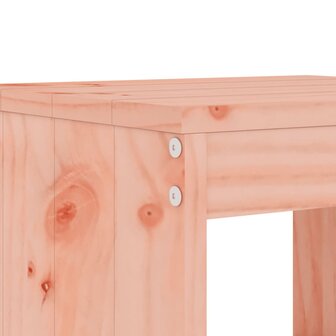 Barkrukken 2 st 40x36x75 cm massief douglashout