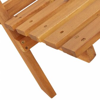 Tuinstoelen 4 st inklapbaar stof en massief hout blauw en wit