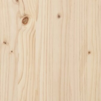 Stoel Adirondack met voetenbank massief vurenhout