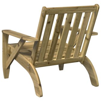 Tuinstoelen Adirondack 2 st 75x77x77 cm ge&iuml;mpregneerd hout