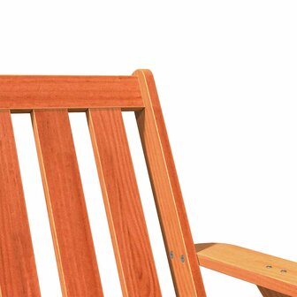 Tuinstoel Adirondack 75x77x77 cm massief grenenhout wasbruin