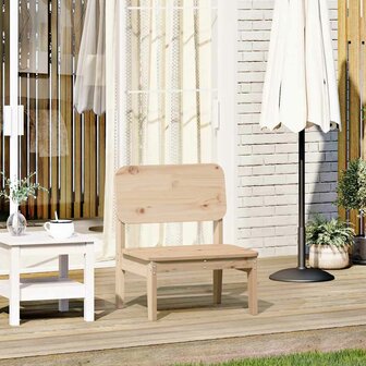 Tuinstoel 60x52,5x72 cm massief grenenhout