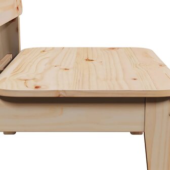 Tuinstoelen 2 st 60x52,5x72 cm massief grenenhout