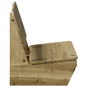 Tuinstoel 60x64x70,5 cm ge&iuml;mpregneerd grenenhout
