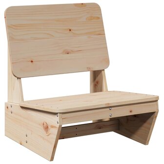 Tuinstoel 60x64x70,5 cm massief grenenhout