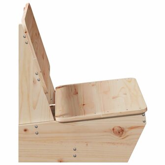 Tuinstoel 60x64x70,5 cm massief grenenhout