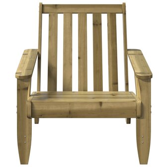 Tuinstoel Adirondack 75x77x77 cm ge&iuml;mpregneerd hout