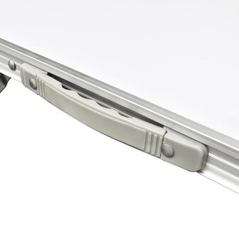 Campingtafel inklapbaar en verstelbaar in hoogte aluminium 180 x 60 cm