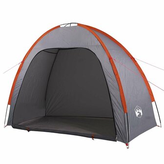 Opbergtent waterdicht grijs en oranje