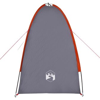 Opbergtent waterdicht grijs en oranje